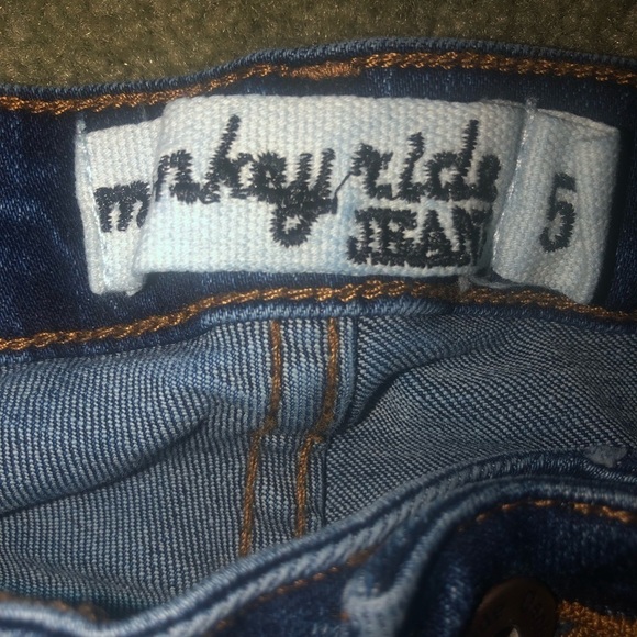 Monkey Ride Women’s Distressed Deep Cuff Skinny Jeans Size 5 - Picture 8 of 9